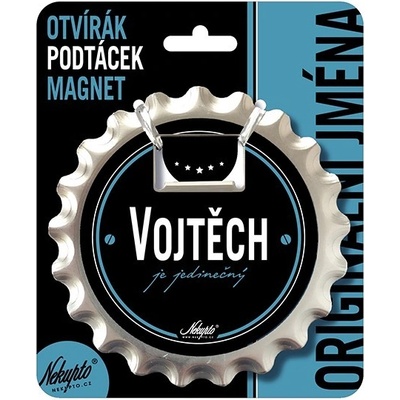 Nekupto Otvírák na pivo, podtácek se jménem - Vojtěch