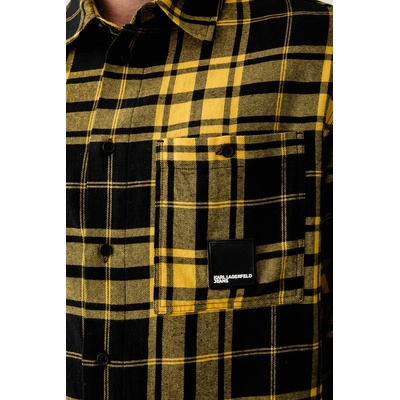 Karl Lagerfeld Jeans риза мъжка от памук (B3M16018)