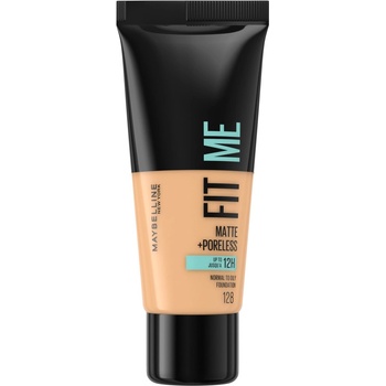 Maybelline Fit Me! Matte & Poreless Make-Up Zjednocujúci make-up s matujúcim efektom 128 Warm Nude 30 ml