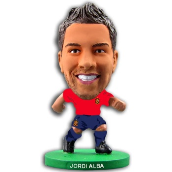 SoccerStarz Spain Jordi Alba Home Kit