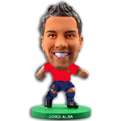 SoccerStarz Spain Jordi Alba Home Kit