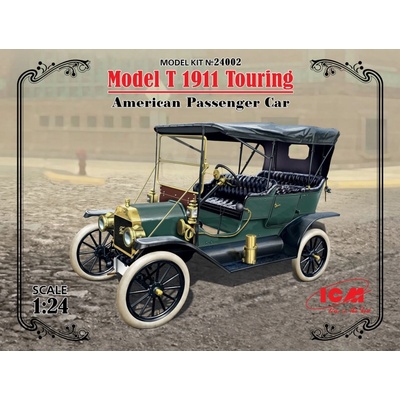 ICM Model T 1911 Touring American Passenger Car 24002 1:24