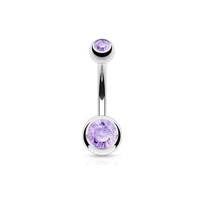 Šperky4U piercing do pupíku banánek BS01002-LA