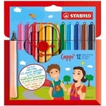 STABILO Флумастери Cappi 12 цвята