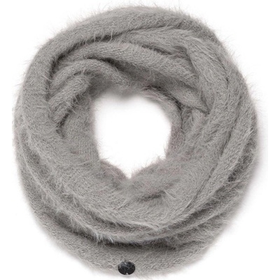 Rip Curl šál Fuzzy Circular Scarf Heat 3233 Light sivá