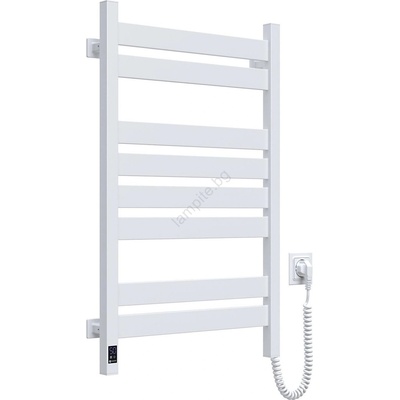 Navin Електрически сушилник за кърпи LARGO с термостат, 168 W, 80 x 50 cm, бял, десен (NV0030)