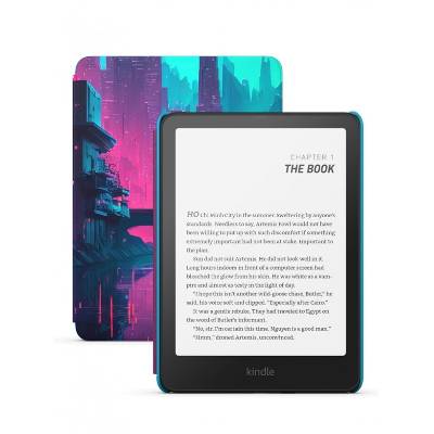 Amazon Kindle Paperwhite Kids 2024, 16GB + pouzdro Cyber City