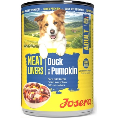 Josera Meatlovers Menu Kačica s tekvicou 400 g