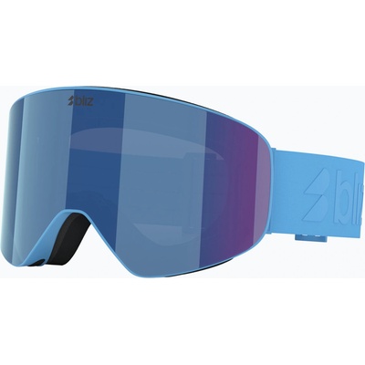 Скиорски очила Bliz Flow matte blue/brown/blue multi
