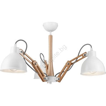 LAMKUR Плафон MARCELLO 3xE27/60W/230V за таван (LA38247)