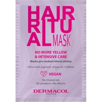 Dermacol Hair Ritual maska pro studené odstíny blond 15 ml
