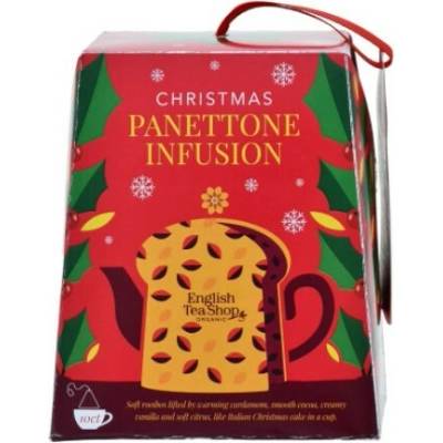 English Tea Shop Krabička Panettone nálev BIO 10 pyramídok