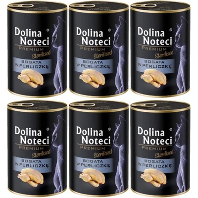 Dolina Noteci Premium Sterilised s vysokým obsahom perličiek 6 x 400 g