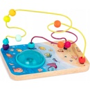 B-Toys Labyrint s korálkami a svetielkami s hudbou