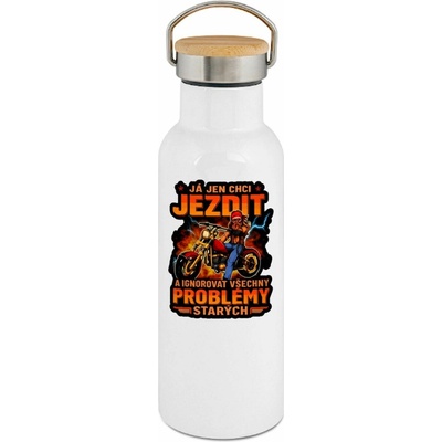 123TRIKO termoska Já jen chci jezdit... Moto Meme 500 ml