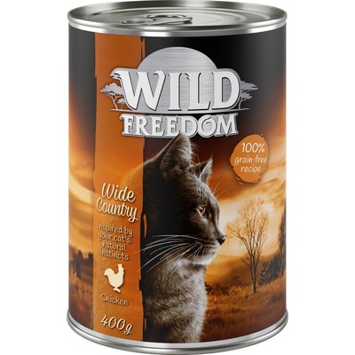 Wild Freedom Adult Wild Hills kačacie & kuracie 24 x 400 g