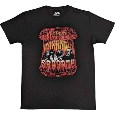 Black Sabbath Paranoid Psych Black L Риза (BSTS65MB03)