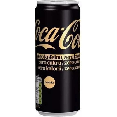 Coca Cola zero bez kofeinu 0,33 l