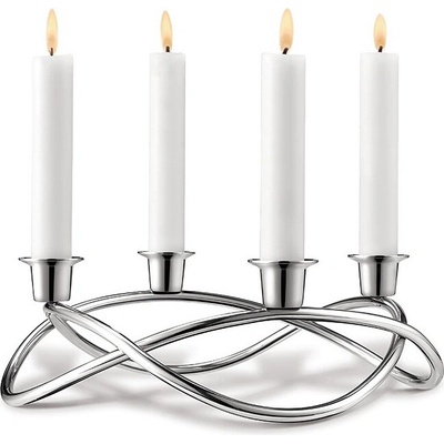 Georg Jensen Svícen Season pro 4 svíčky - 260 mm
