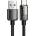 Xmart USB-A към USB-C кабел Xmart Auto Power Off, 6A, 100W, 1.2м, Черен (21336)