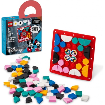 LEGO LEGO® DOTS Disney 41963 Nášivka Myšák Mickey a Myška Minnie 8+