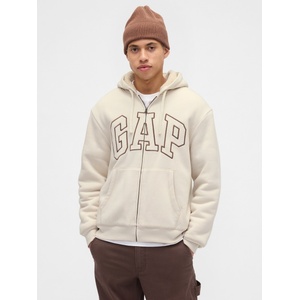 GAP Затоплена блуза с лого GAP GAP | Bezhov | МЪЖЕ | XL