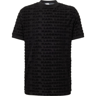 Karl Lagerfeld Тениска черно, размер L