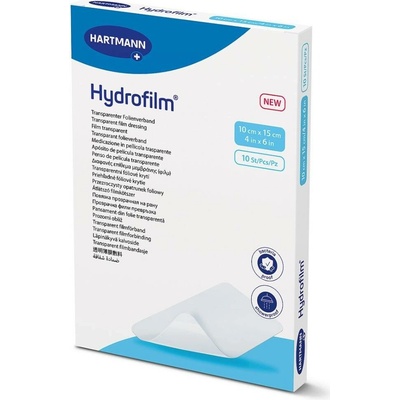 Hartmann Hydrofilm 10 cm x 15 cm náplast fixační 10 ks
