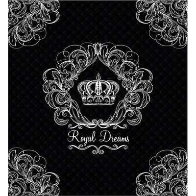 Detexpol přehoz na postel Royal Dreams black 170 x 210 cm