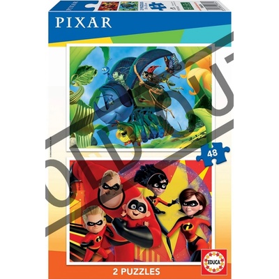 Educa Pixar Disney 2 x 48 dílků