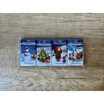 Only Vánoční mléčné čokoládky 4 x 15 g