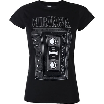 ROCK OFF Дамска тениска Nirvana - As You Are Tape - ROCK OFF - NIRVTS09LB
