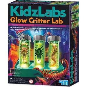 4M Научен комплект 4M Kidz Labs - Светещи влечуги (4m-03469)
