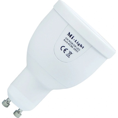 MI-Light LED žárovka GU10 ovladaná přes 2,4Ghz, RGB + Bílá