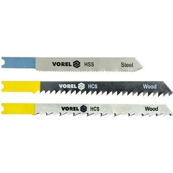 Vorel Pílový list do priamočiarej píly 100 mm na drevo a plast TPI6 5 ks