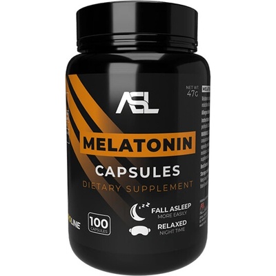 ASL Melatonin 100 gélových kapsúl