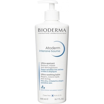 Bioderma Atoderm intenzívny upokojujúci balzam pre veľmi suchú citlivú a atopickú pokožku 500 ml