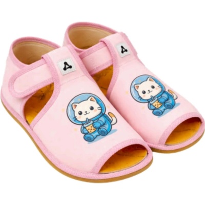 ANTAL barefoot papučky s otvorenou špicou Rover Space kitty