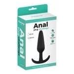 Fantasy by Cottelli ANAL PLUG Black medium - mallbg - 20,91 лв