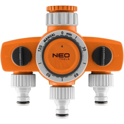 NEO TOOLS Таймер за поливане механичен 3/4"- 1" Neo 15-750 (06680)