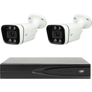 PNI IP810-2IP8 - Комплект за видеонаблюдение 8MPx, 10-канален 4K NVR и 2 външни 8MPx IP камери (IP810-2IP8)
