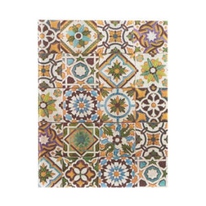 Porto (Portuguese Tiles) Ultra Unlined Hardback Journal (Elastic Band Closure) | Paperblanks (ISBN: 9781439795989)