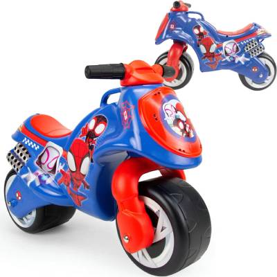 INJUSA Moto Spiderman New modré
