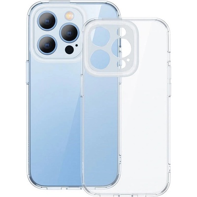 Baseus Кейс Baseus Illusion за iPhone 14 Pro Max, с рамки за камерата, скрийн протектор от закалено стъкло и почистващ комплект (ARHJ010102)