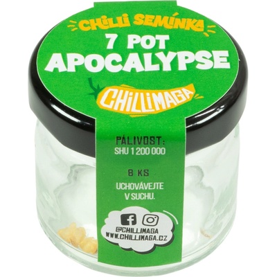 ChilliMaga Semínka chilli papriček 7 Pot Apocalypse