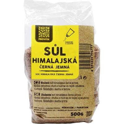 Provita Čierna soľ himalájska Kala Namak jemná 500 g