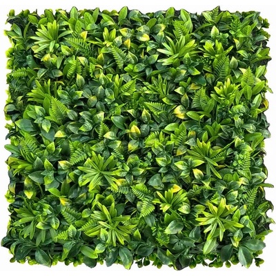 MINI WALL GREEN yellow Fern 2, dielec 50 x 50 cm