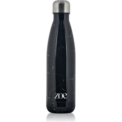ZOE Stainless Steel Insulated Water Bottle fľaša na vodu z nehrdzavejúcej ocele farba Black 1 ks