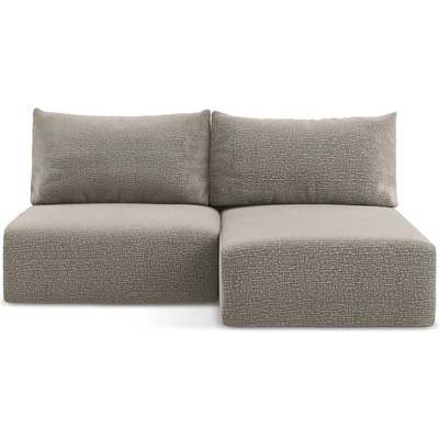 makamii Бежов разтегателен ъглов диван с място за съхранение (десен ъгъл) Kalena - Makamii (KALENA_RCOF_38_P1_C2)