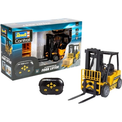 REVELL Pracovní stroj 24535 Car Forklifter